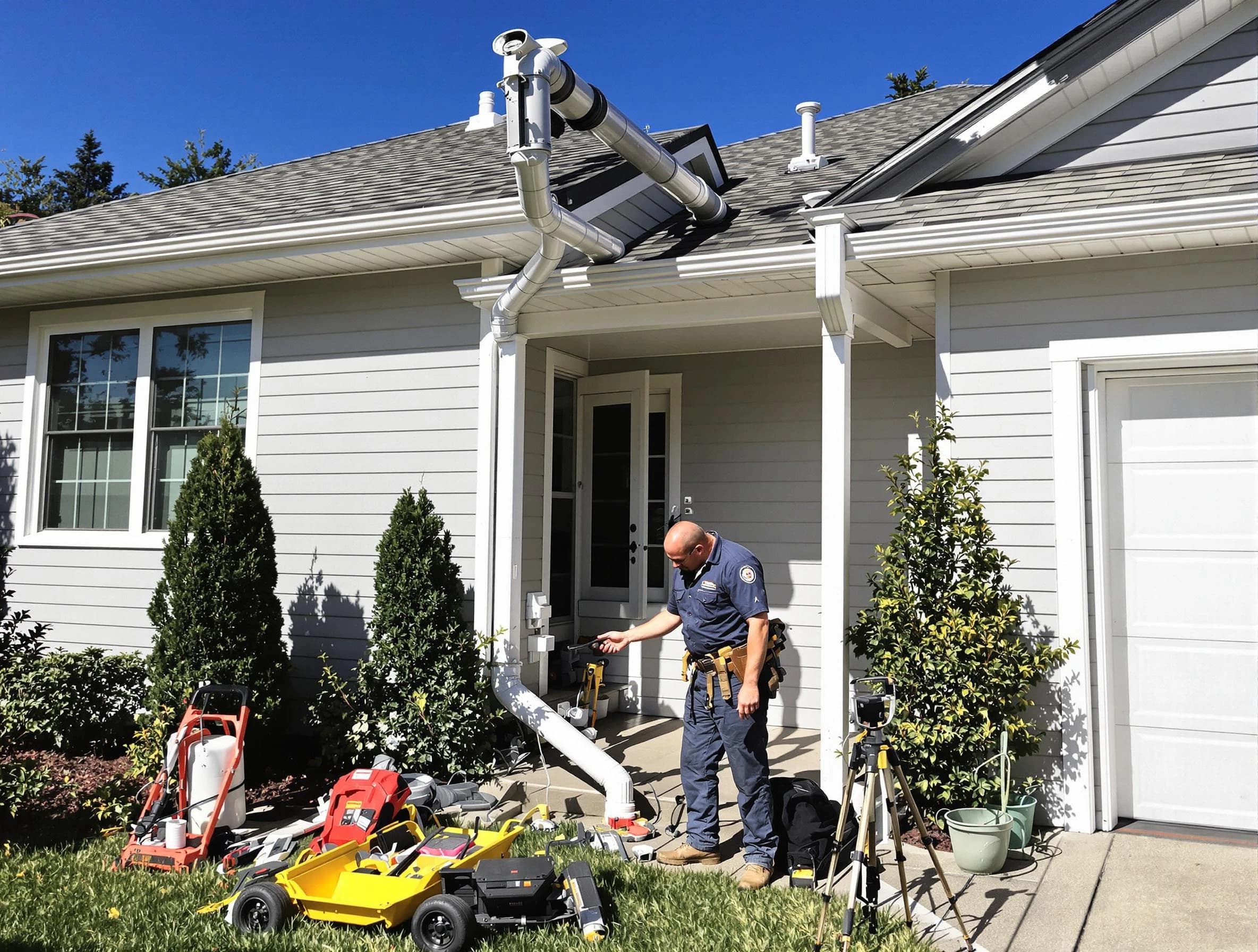 Downspout Repair in Broadview Heights